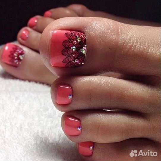 Педикюр Мужской/Женский Кислотный/Щелочной