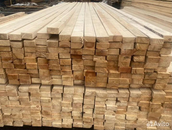 Брусок 25х50х3м обрезная