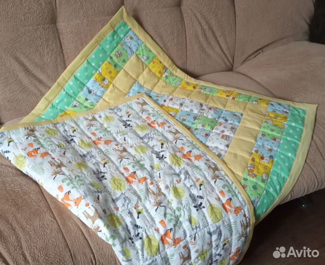 Лоскутное одеяло для ребенка до 5 лет