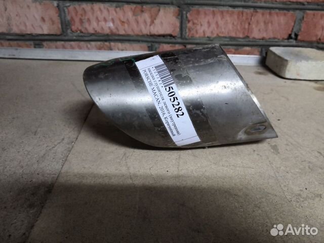 Насадка на глушитель левая Porsche Macan