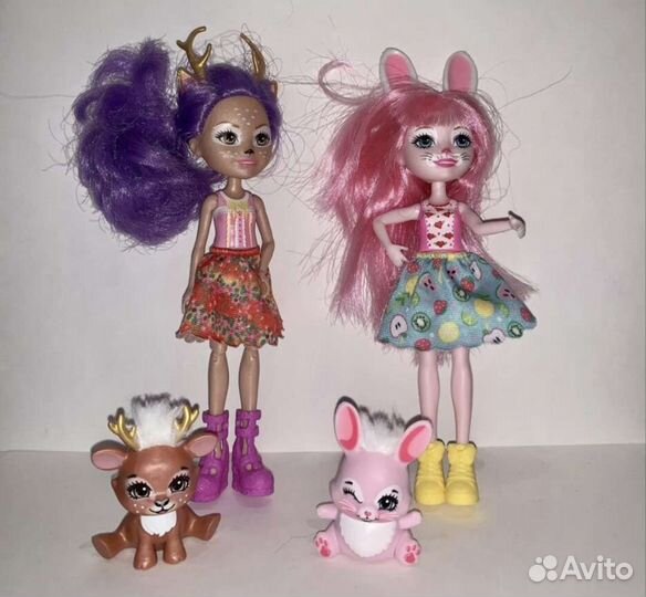 Куклы энчантималс с питомцами