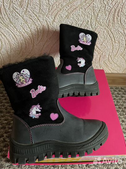 Зимние сапожки для девочки 26