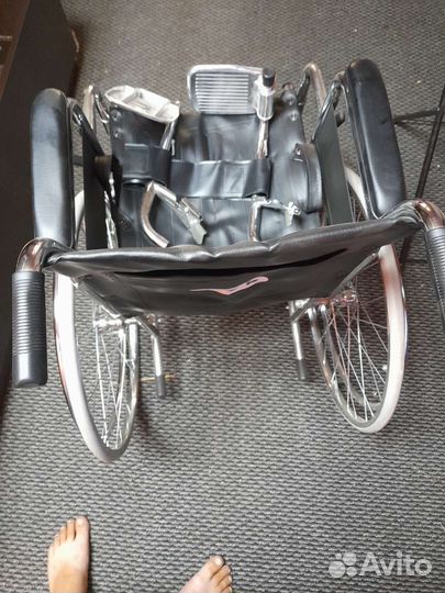 Инвалидная коляска складная бу