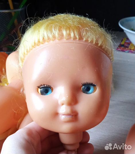 Куклы СССР запчасти, посудка,игрушки