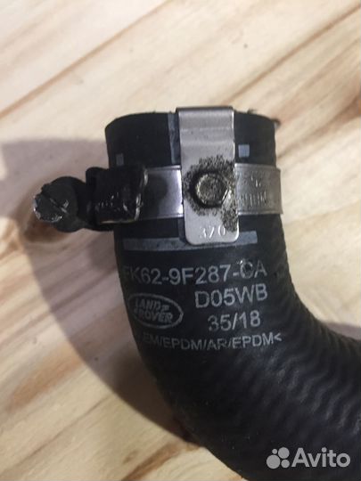 Патрубок Land Rover Sport 2 рест