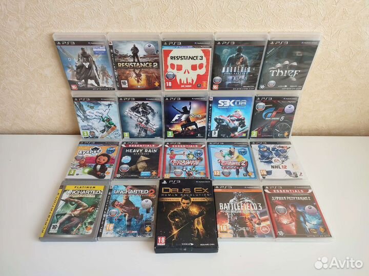 Лицензионные диски Sony Playstation 3