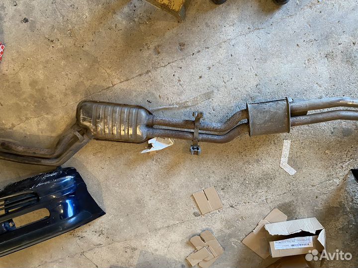 Выхлопная система бмв3 е46,двигатель м54б22