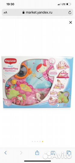 Развивающий коврик Tiny Love состояние отличное