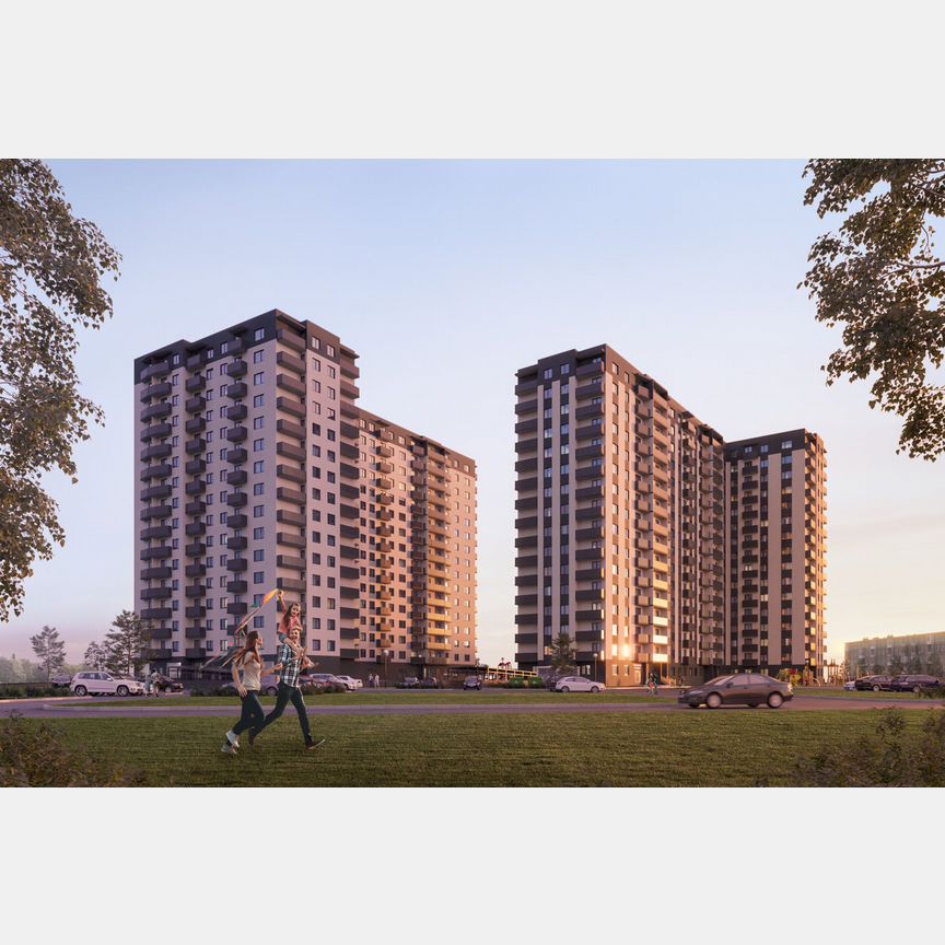 2-к. квартира, 44 м², 8/16 эт.