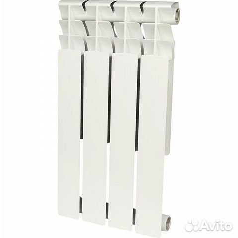 Радиатор биметаллический Rommer Optima BM 500, 4 с