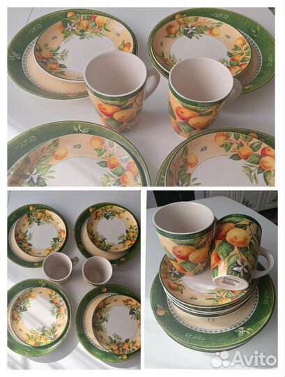 Посуда новая, фирма Fioretta, страна Italian