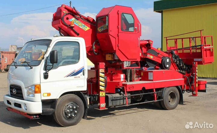 Аренда и услуги телескопической автовышки, 200 кг, 22 м