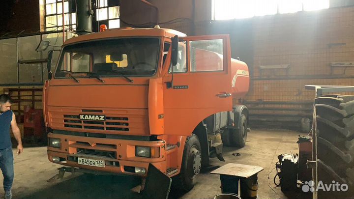 Водитель категории С на поливомоечную машину камаз