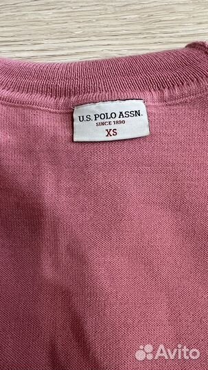 Водолазка U.S. polo assn розовая