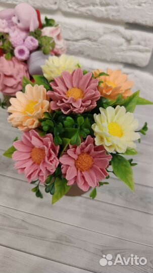 Букет из мыла