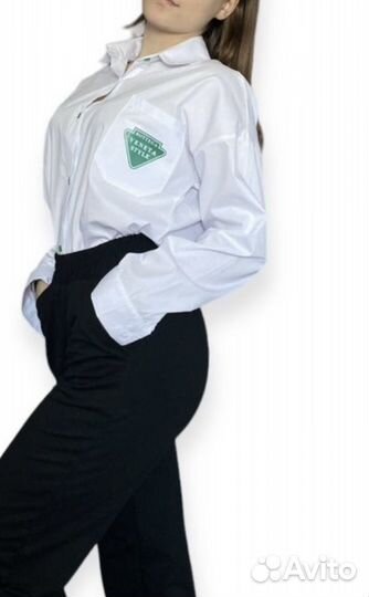 Рубашка женская оверсайз