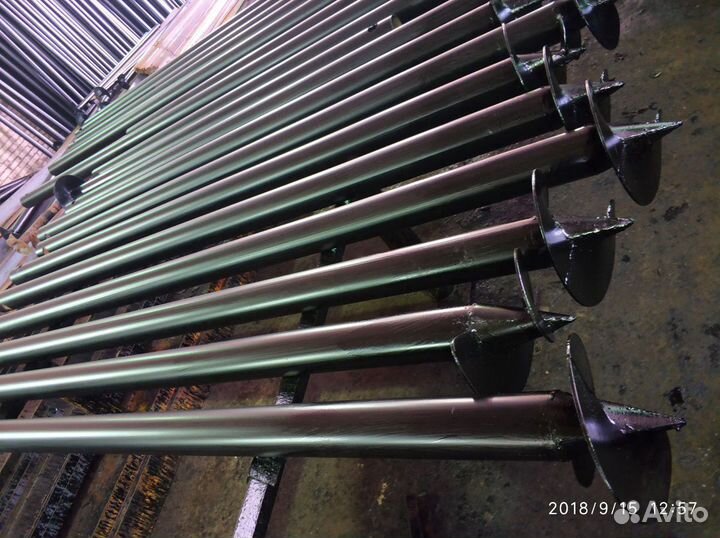 Сваи винтовые