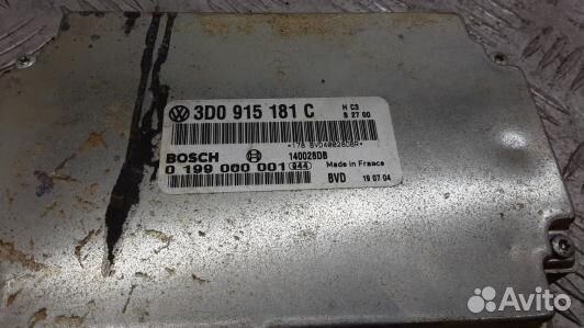 Блок управления volkswagen phaeton 1 (96S01NC01)