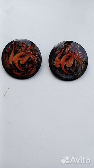 Брошка Палех