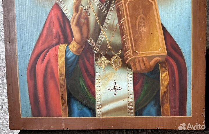 Икона Николай Чудотворец Состояние Размер