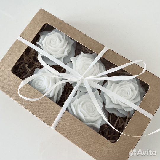 Мыло ручной работы цветы на: 8 марта, День Рождени