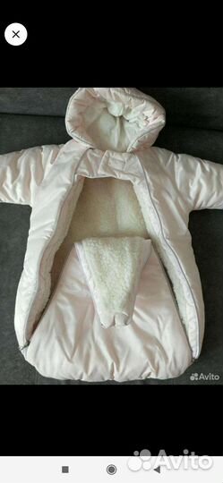 Зимний конверт в коляску