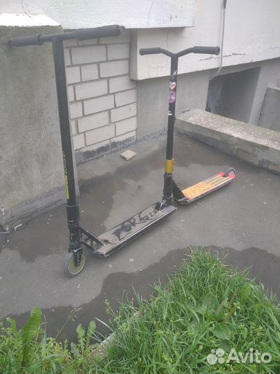 Трюковой 3х колёсный самокат для настоящих мужчин