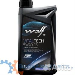 Масло моторное wolf vitaltech PI C3 5W40 1 л 83028