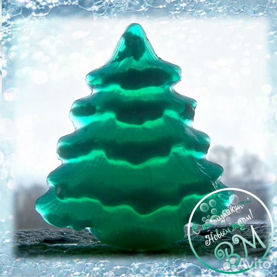 Мыло ручной работы с еловым ароматом