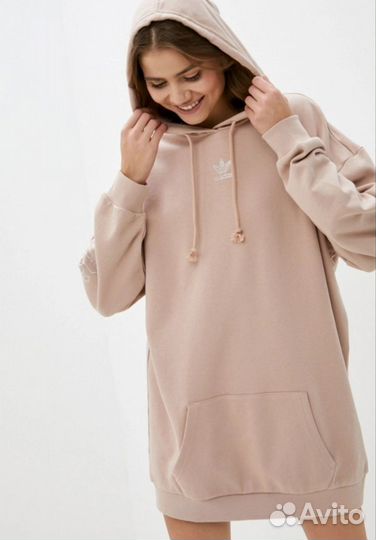 Платье Худи adidas originals новое оверсайз 46 48