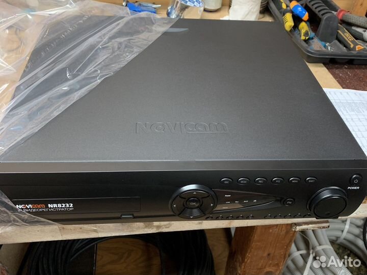 Ip видеорегистратор на 32 камеры. novicam NR 8232