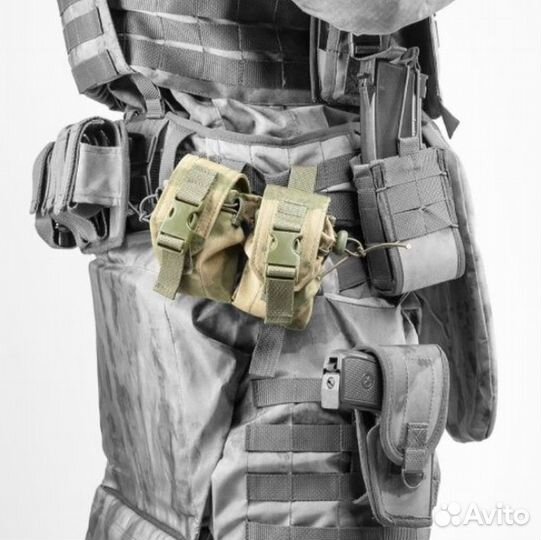 Подсумок тактический на 2 гранаты 