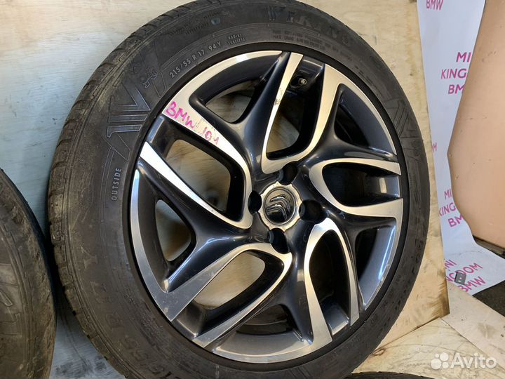 Комплект колес Citroen DS4 Viking 215/55R17
