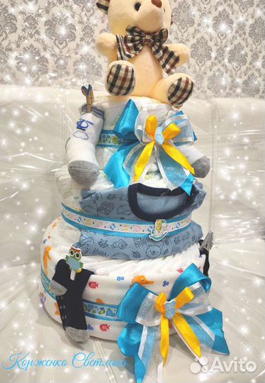 Торт из памперсов