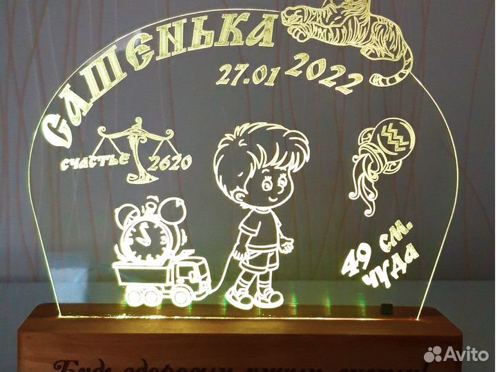 Ночник метрика