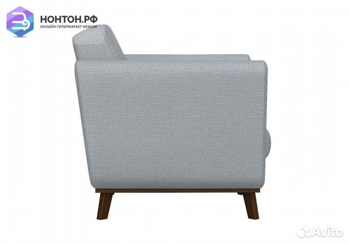 Кресло Лайм серое