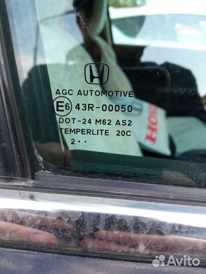 Стекло двери правое переднее