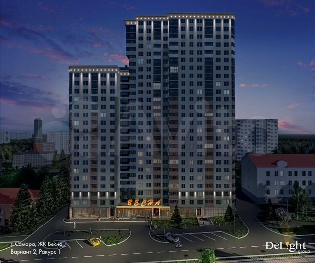 3-к. квартира, 89,5 м², 16/18 эт.