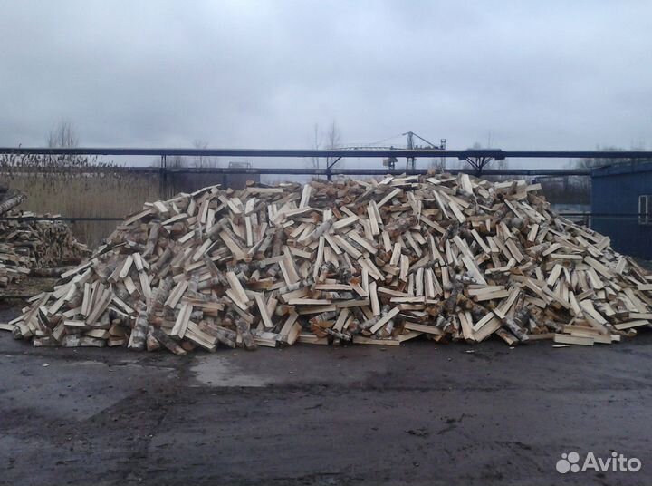 Дрова березовые колотые