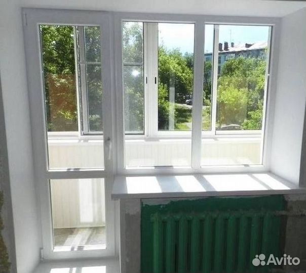 Окна и балконы новые