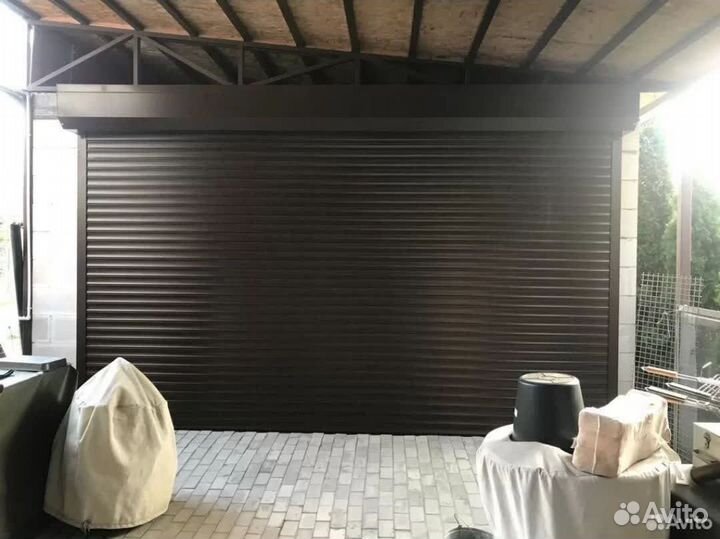 Новые роллетные ворота для Дома, дачи, гаража (Люб