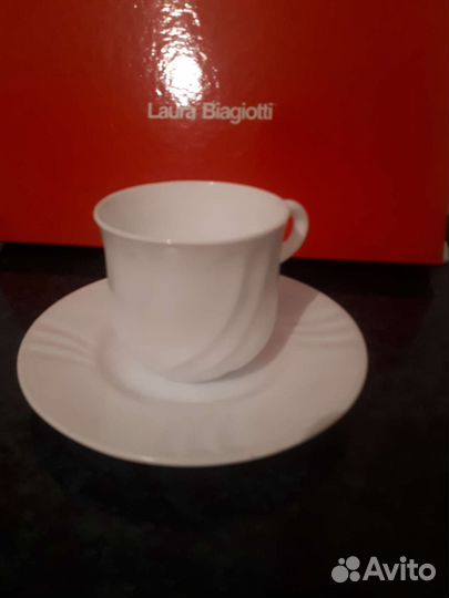 Чайные чашки с блюдцами бу