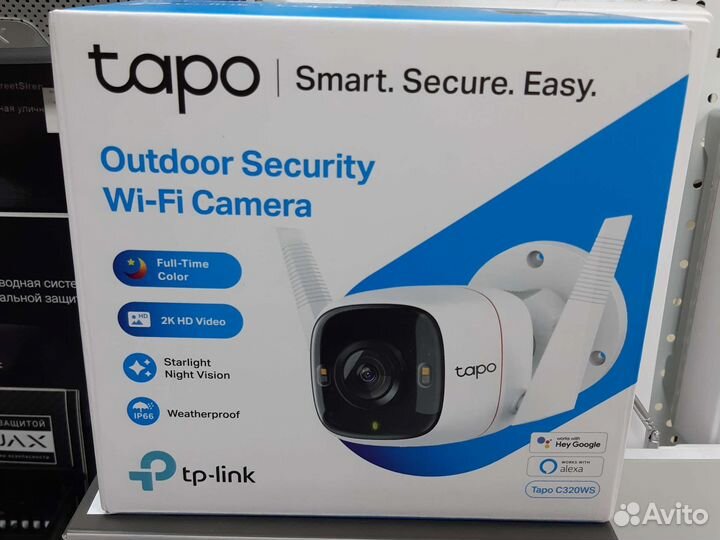 WiFi камеры Tp-link c320ws уличная 4мпх