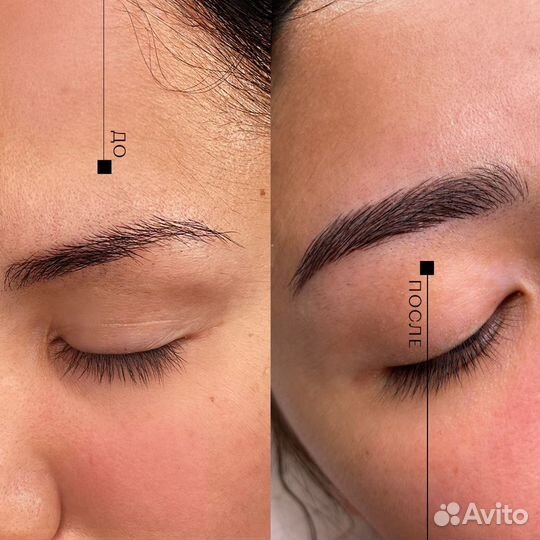 Микроблейдинг бровей. Волосковый татуаж. Волоски