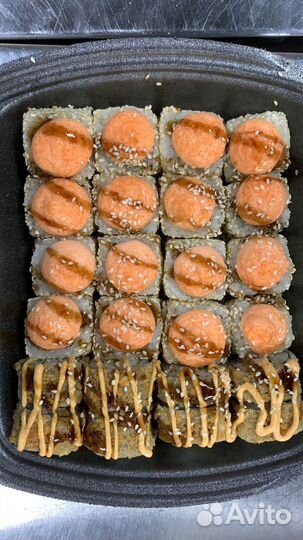 Доставка пиццы роллов под ключ с нуля