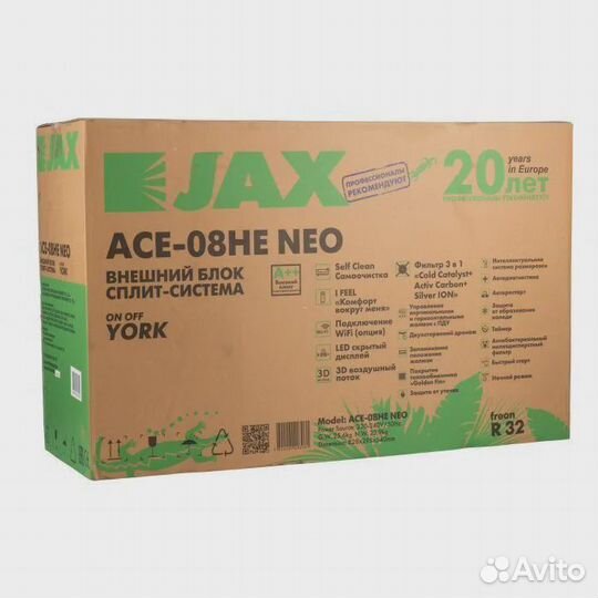 Сплит-система Jax ACE-08HE