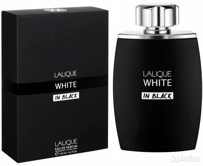 Lalique White In Black 125мл (Новые, оригинал)