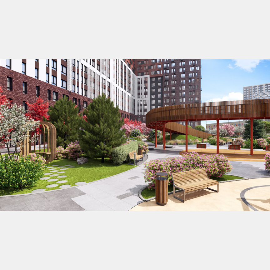 2-к. квартира, 66 м², 16/20 эт.