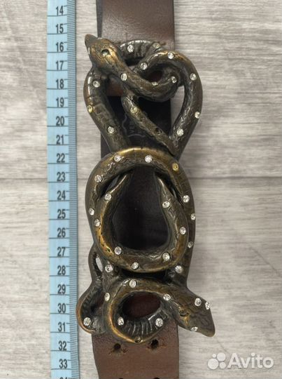 Ремень женский кожаный