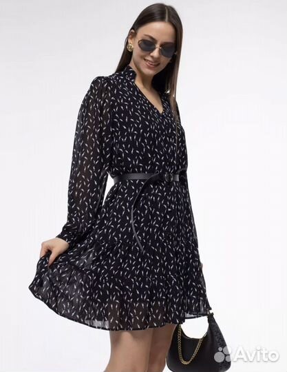 Шифоновое платье